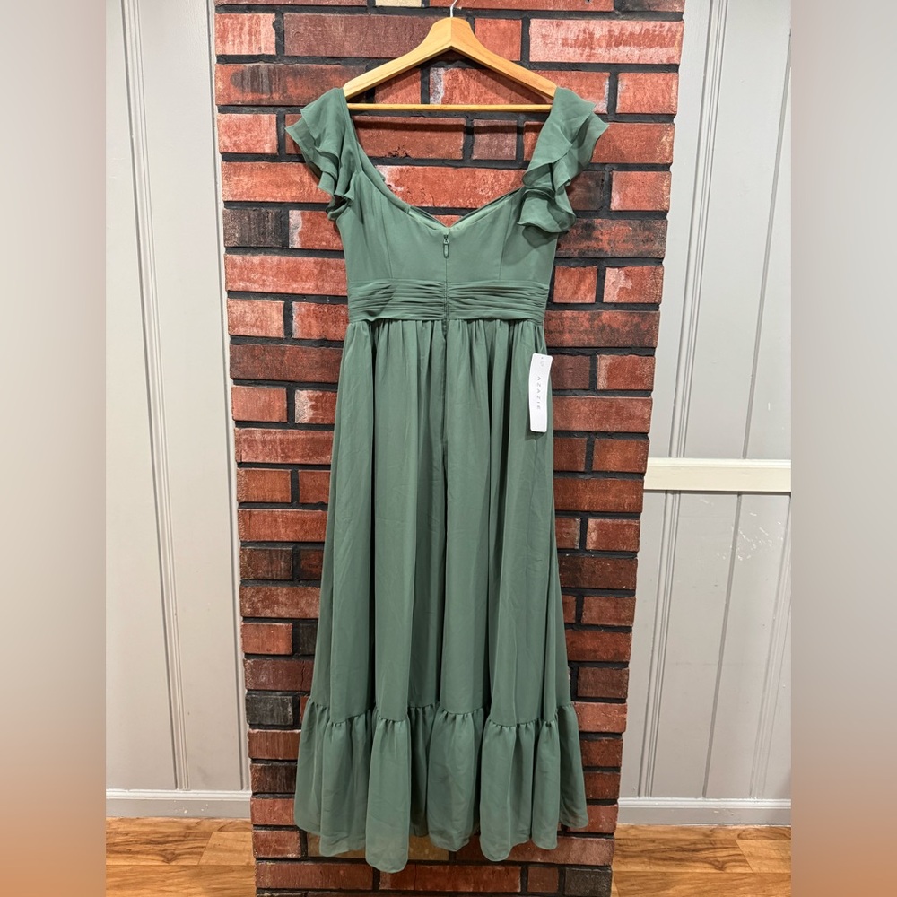 Azazie Anaya
Eucalyptus A-Line Sweetheart Neckline Chiffon - Picture 8 of 15